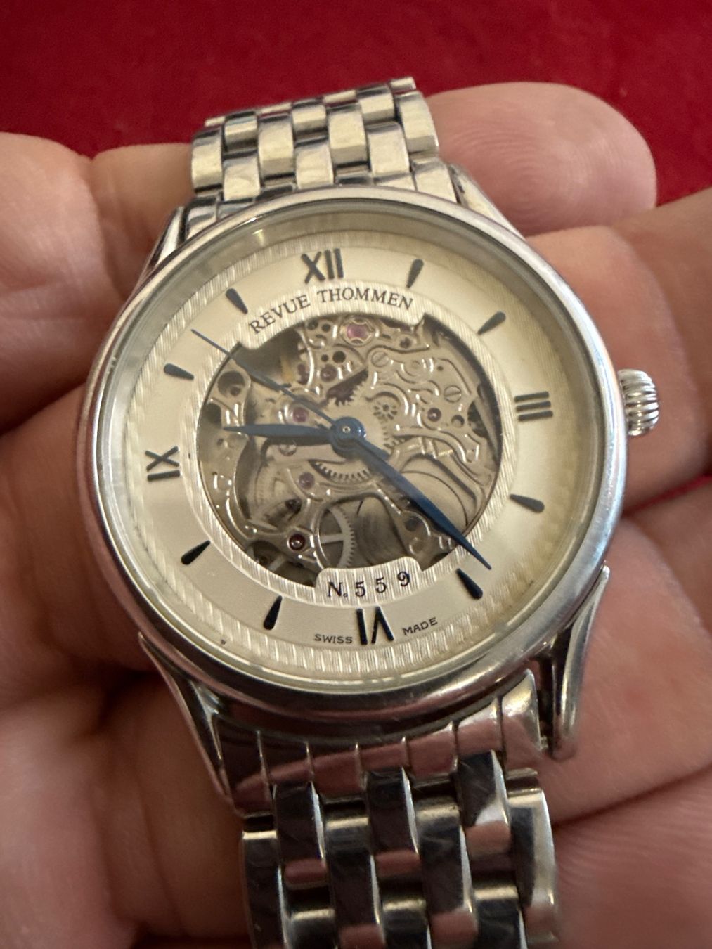 Revue Thommen Orologi: Revue Thommen 34 mm – Usato da Pfeffingen venduto da Allhandelklgwatches