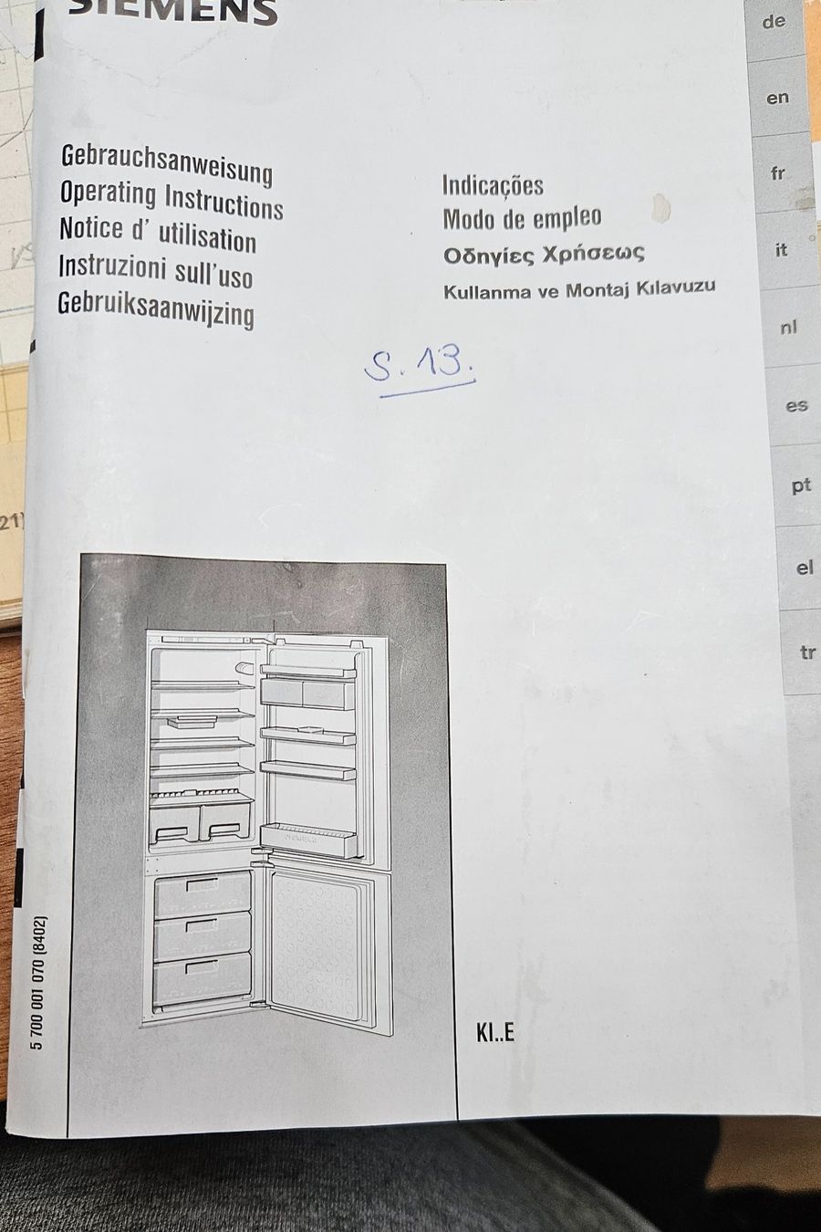 Siemens Frigoriferi: Siemens Einbau Kühl-Gefrier Kombination – Usato da Oftringen venduto da Dinu10 9