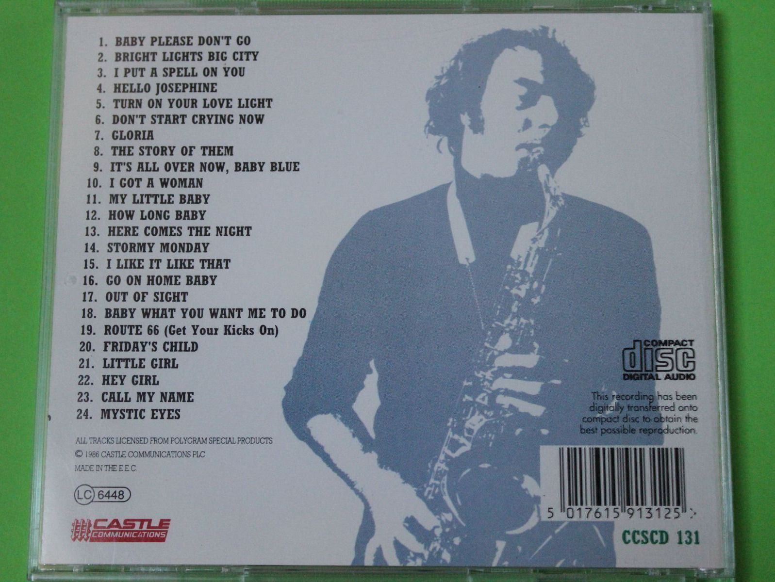 CD: THEM (feat. Van Morrison) - THE COLLECTION CD 1986 – Usato da Tübach venduto da JamesStone 1
