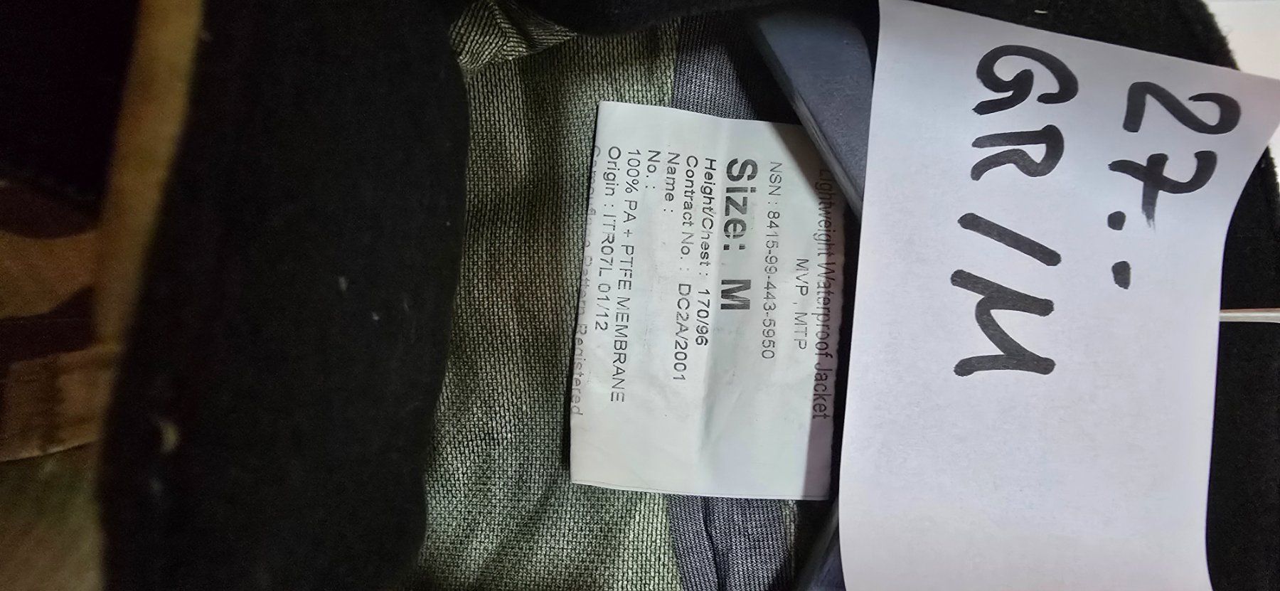 Giacche: Original British Army Waterproof Jacket MTP Gr. M – Usato da Schaffhausen venduto da aos_hv6l 1