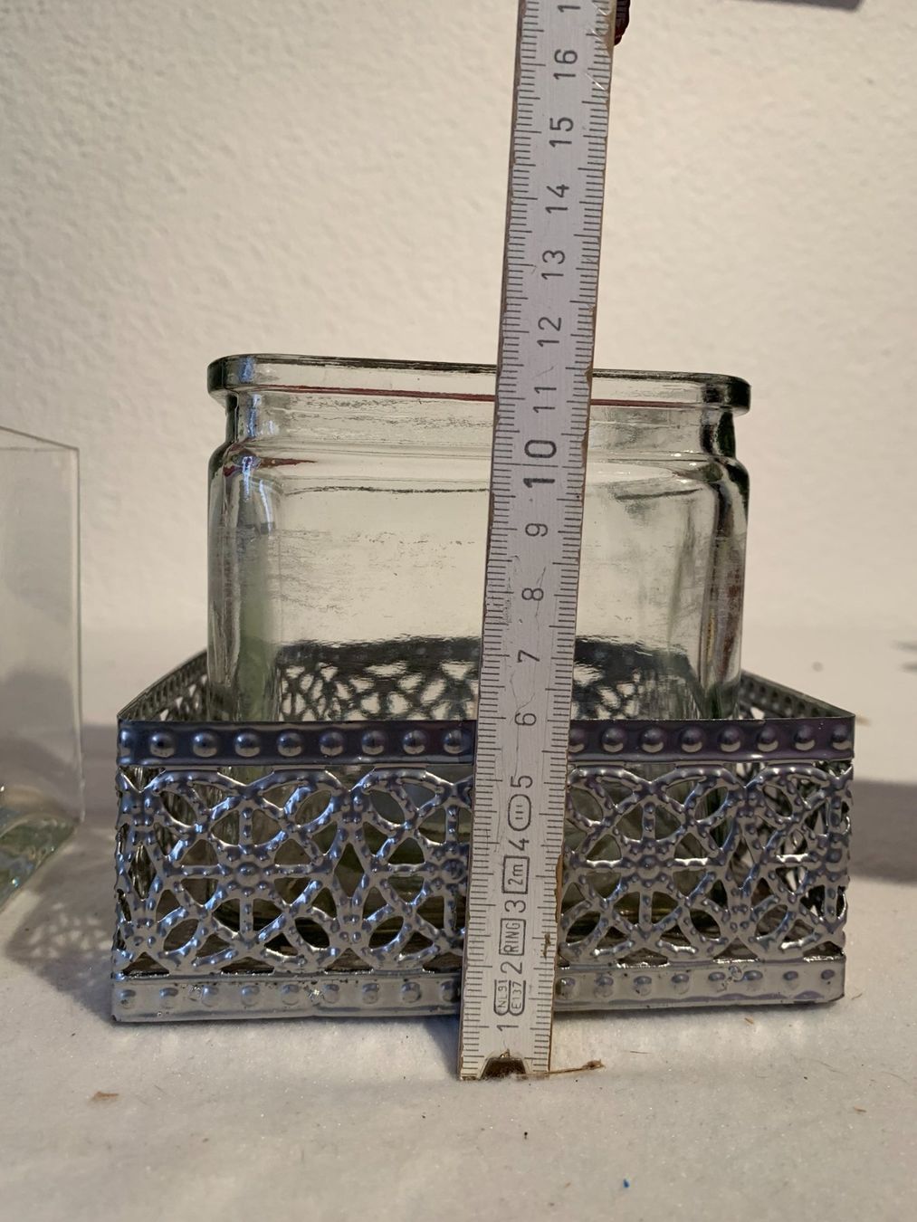 Candele: 2 Teelichter aus Glas    30. – Usato da Schötz venduto da amore14 1