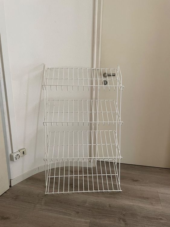 Sharplace Zeitschriftenständer Aus Metalldraht - Stylischer Halter Für Büro & Wohnzimmer