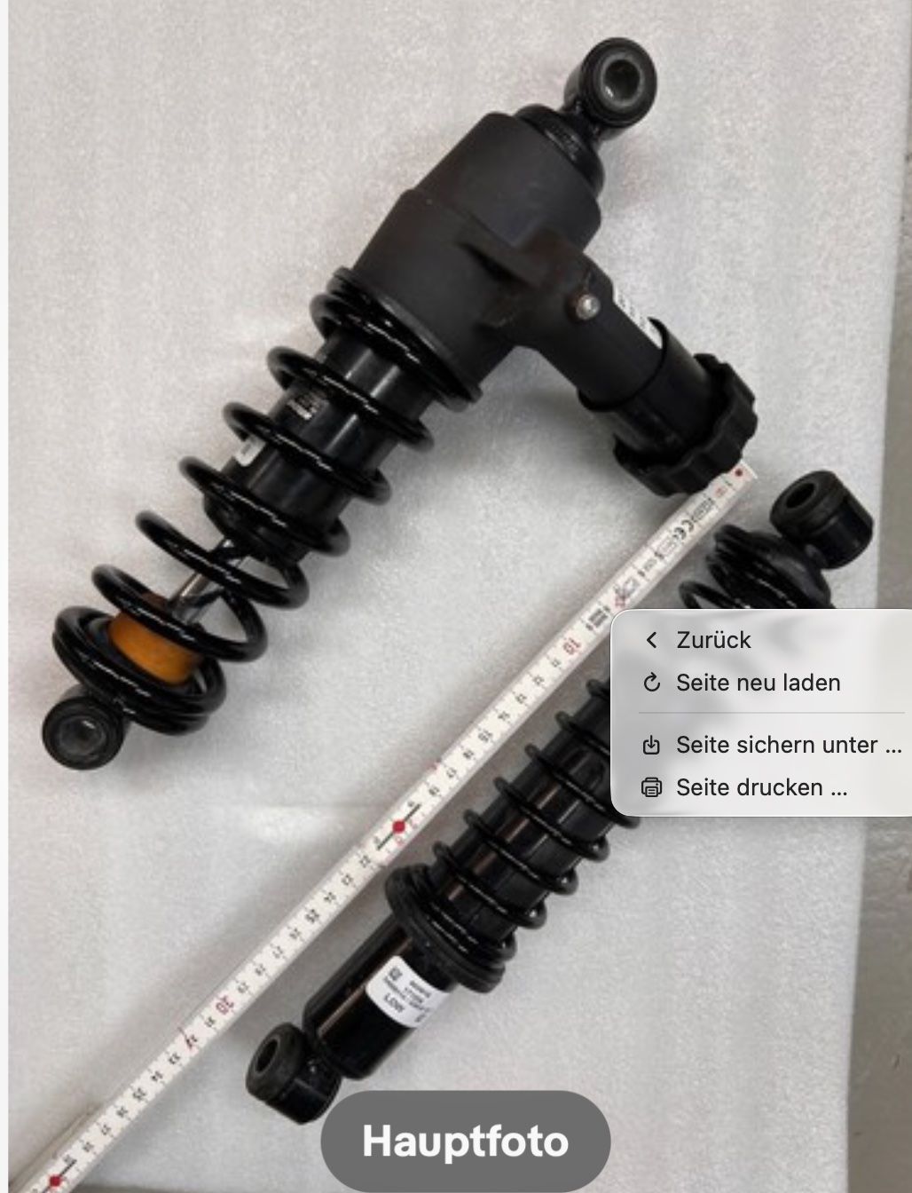 Harley-Davidson Autres accessoires p. véhicule: Harley Davidson, Sozius, Trittbretter Beifahrer, – Neuf (Voir description) à Widnau par Arnorol