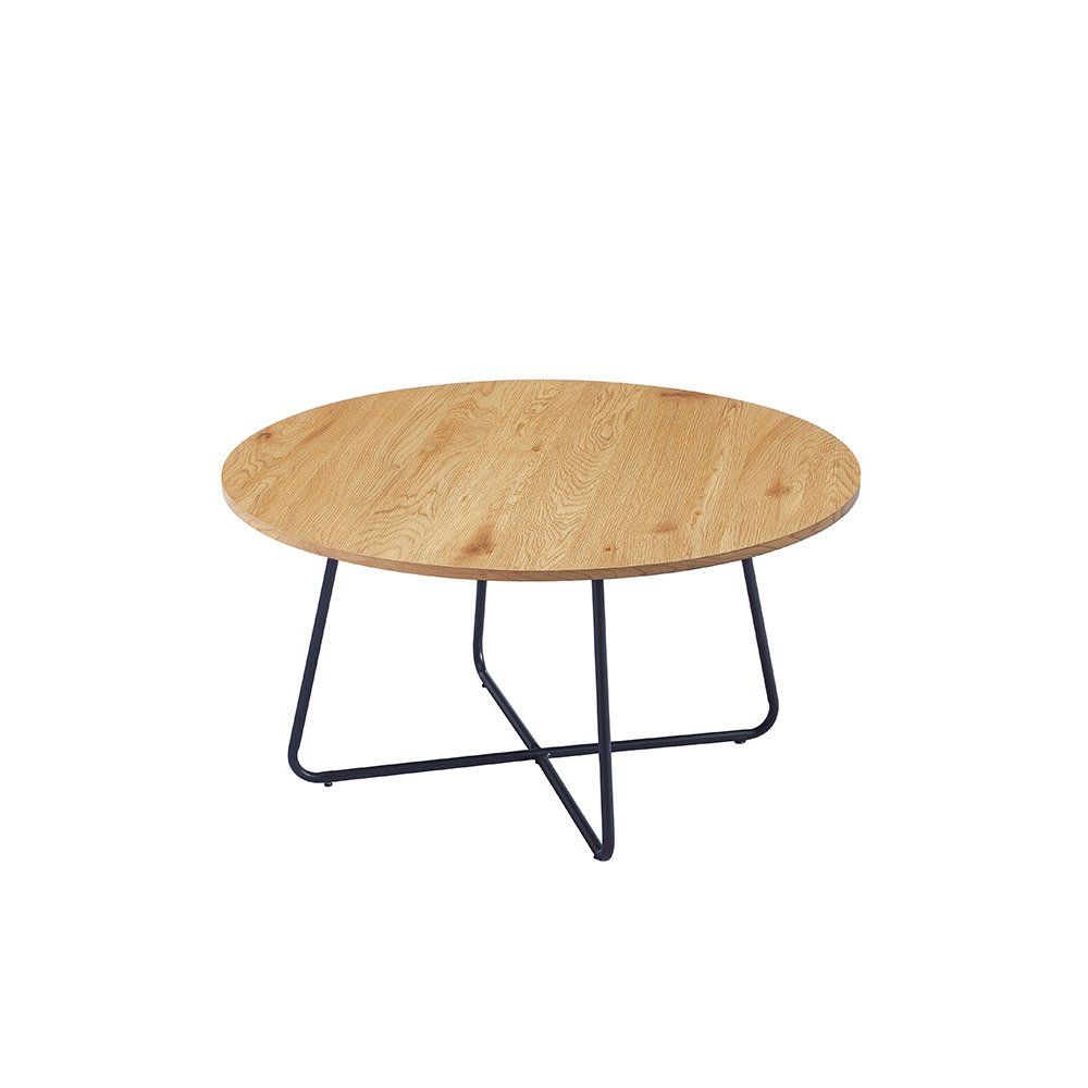 Tische: Couchtisch Rund NOVA Wohnzimmertisch - Oiled Oak – Neu und originalverpackt aus Wallenwil von toesstal-vertrieb