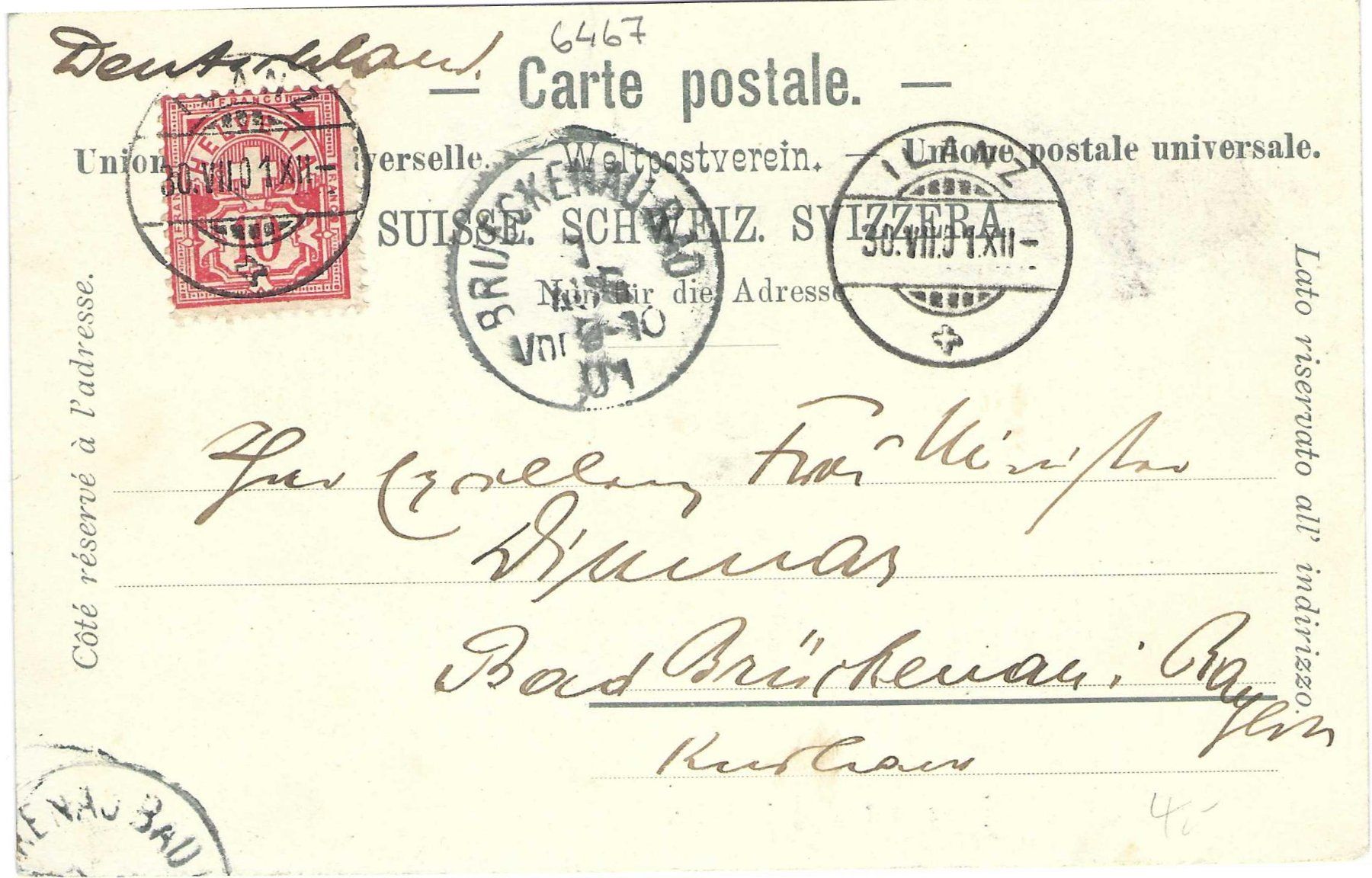 Cartes postales: Jlanz – D'occasion à Wildhaus par Brunphil 1