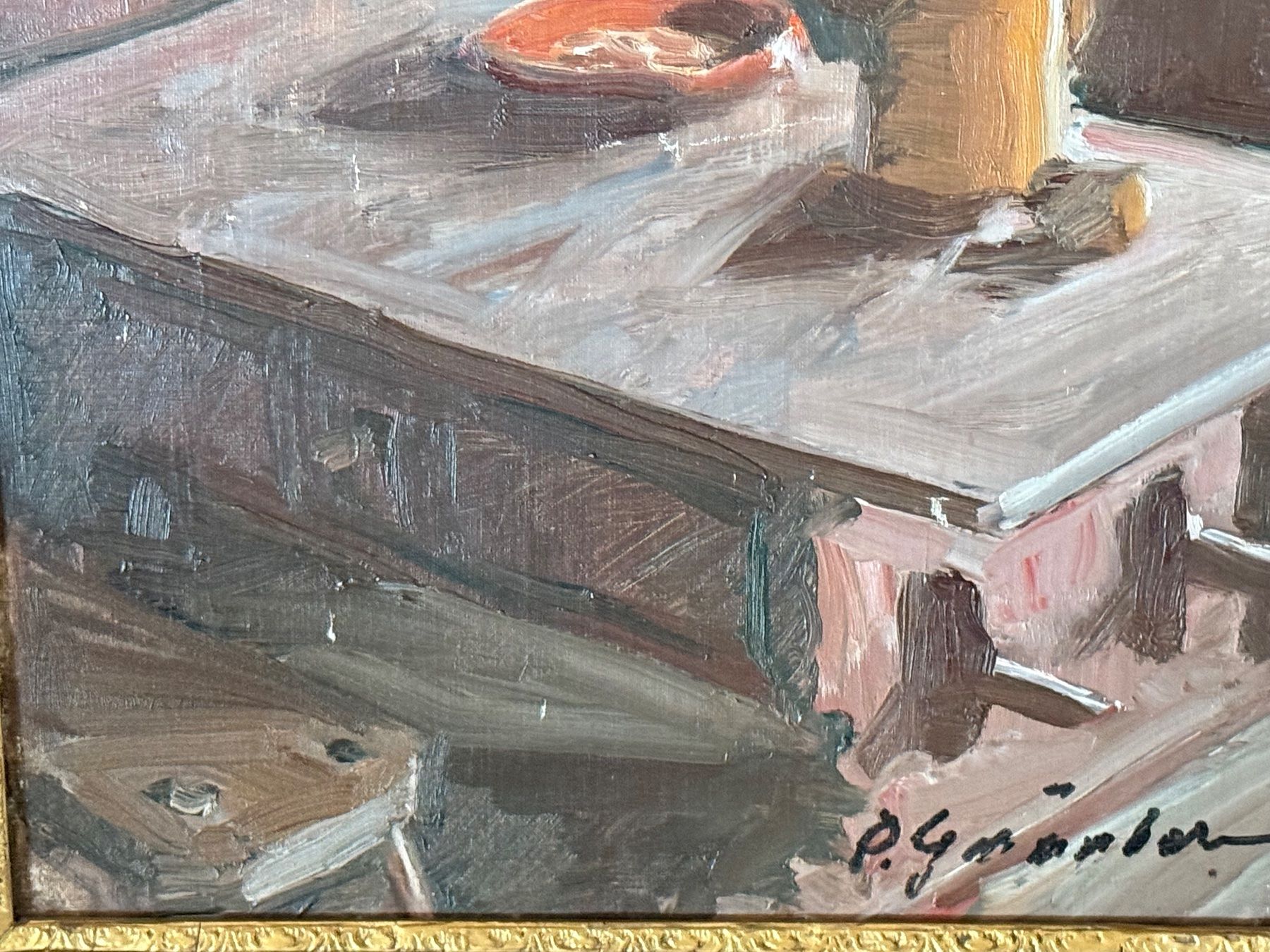 Tableaux: (50) Oelgemälde Stilleben, signiert – D'occasion à Bern par Jwpm66 2