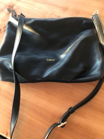 Schwarze Gabor Handtasche in Top Zustand