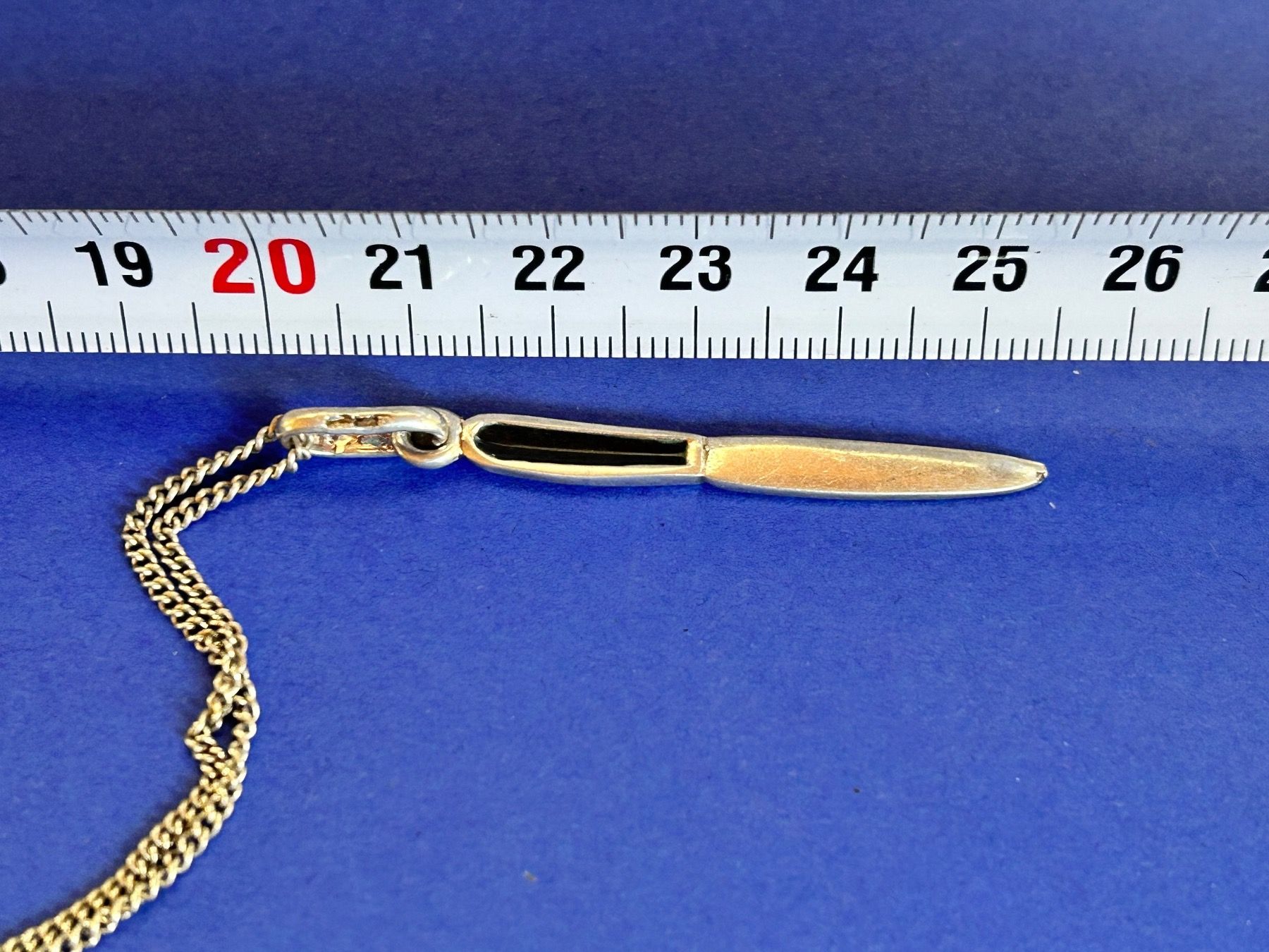 Anhänger: Panzerkette mit Anhänger "SCHARF" – Gebraucht aus Laufen von Bellebellezza 8