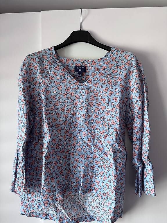 Camicette: GANT Bluse geblümt Gr. 36  hellblau/rosa – Usato da Zürich venduto da mar_lwx5