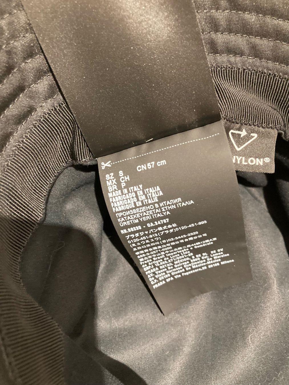 Prada Chapeaux, bonnets & casquettes: Prada HUT S - 57cm – D'occasion à Paradiso par Kayakara 4