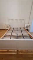 Bett Hemnes 140x200cm & passende Nachttische