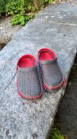 Crocs Kinder, schwarz/rot