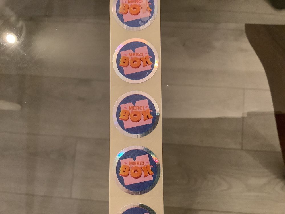13x Migros Merci Box Stickers | Kaufen auf Ricardo