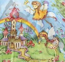 Serviette magic fairies (1216) 2Stk.