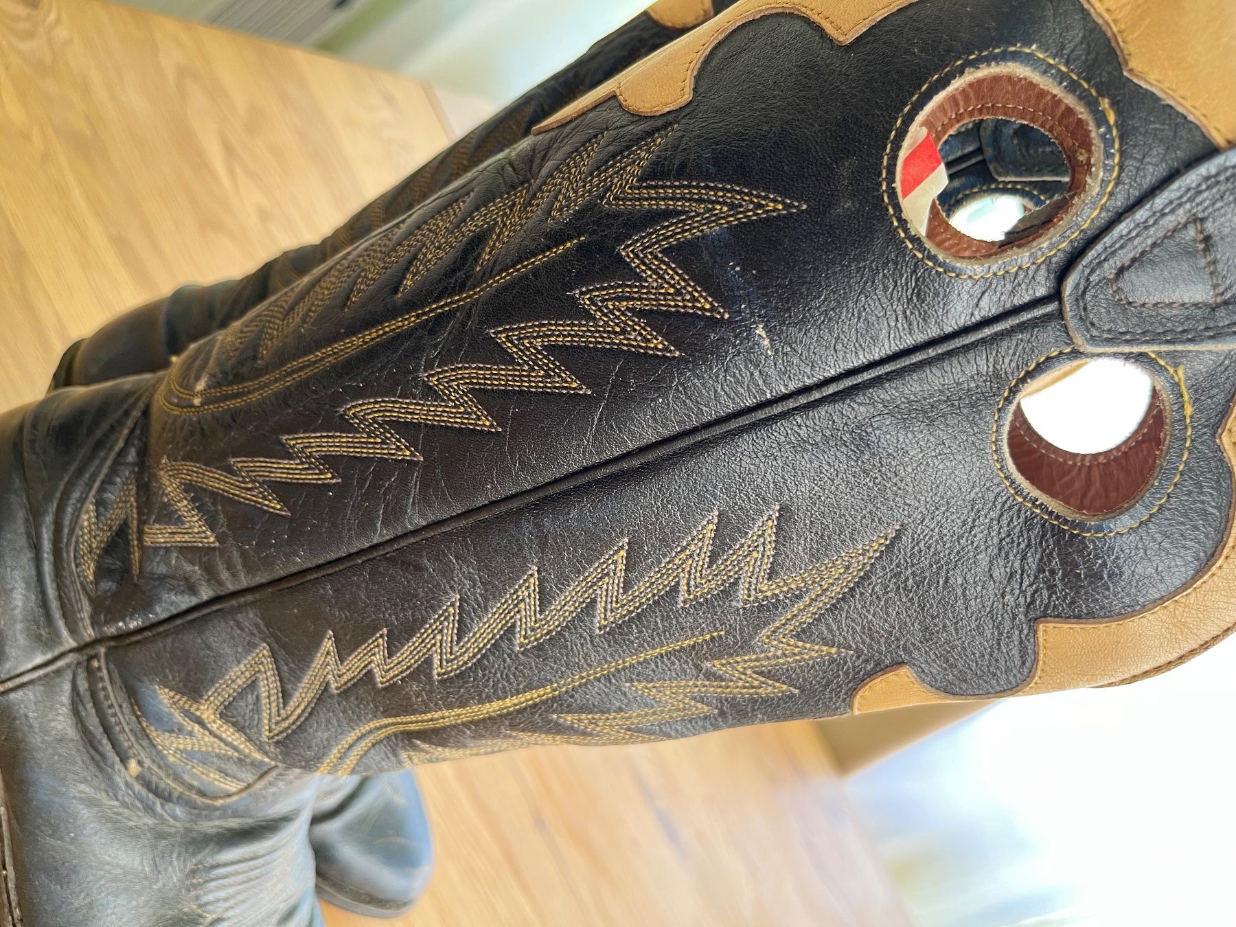 Scarpe da donna: Cowboy Boots Boulet, size 7 / 38.5 – Usato da couvet venduto da Warabiise 6