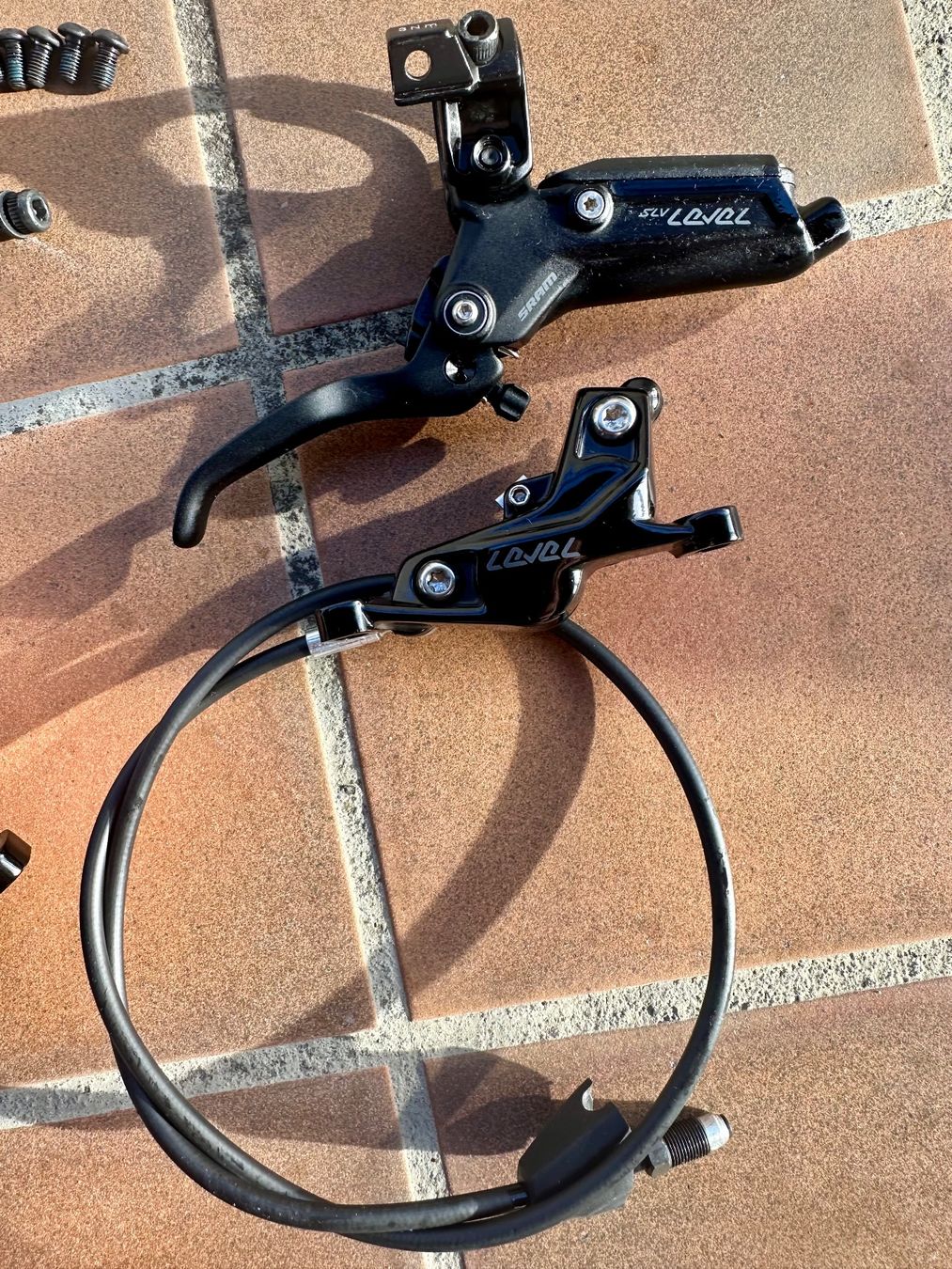 Sram Pièces détachées: SRAM Level Silver Stealth 4 Piston Bremsset inkl. Scheiben – D'occasion à Steinhausen par Pimentel 2