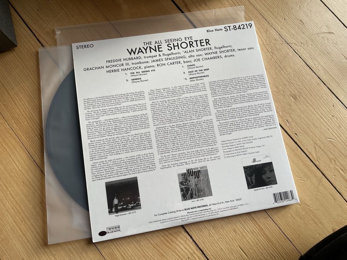 Vinyles: Wayne Shorter - The All Seeing Eye - Blue Note - Jazz – D'occasion à Bern par var_kc7x 3
