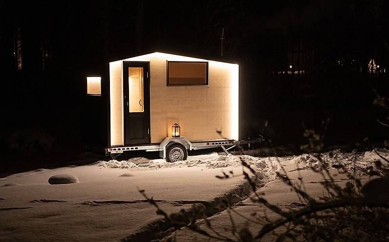 Sauna & Accessori: Mobile Sauna Lappland "S" / L037 – Usato da St. Gallen venduto da Spa_at_Home911 3
