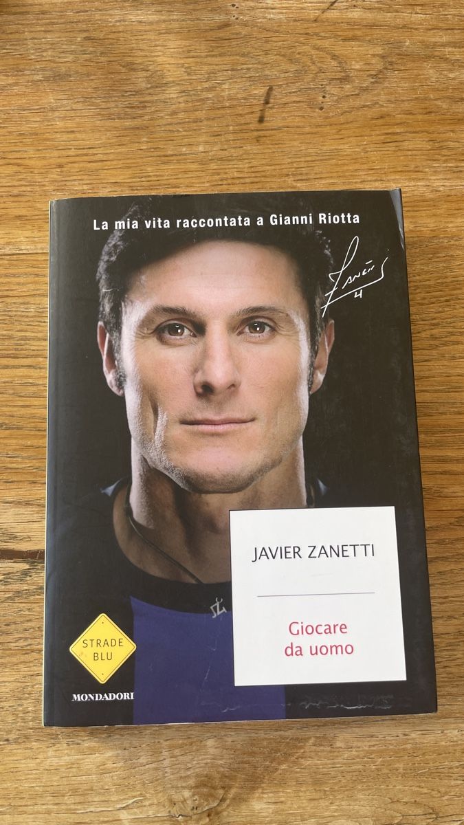 Livres: Javier Zanetti "Giocare da uomo" – D'occasion à Silvaplana par Cassano7