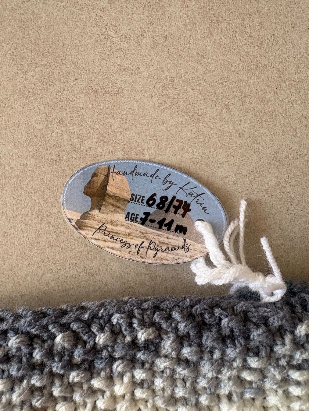 Maglioni & Felpe: Kinder Pullover gestrickt mehrfarbig Grösse 68-74 neu – Nuovo e nell'imballaggio originale da Basel venduto da Tierschutz-Flohmi 3