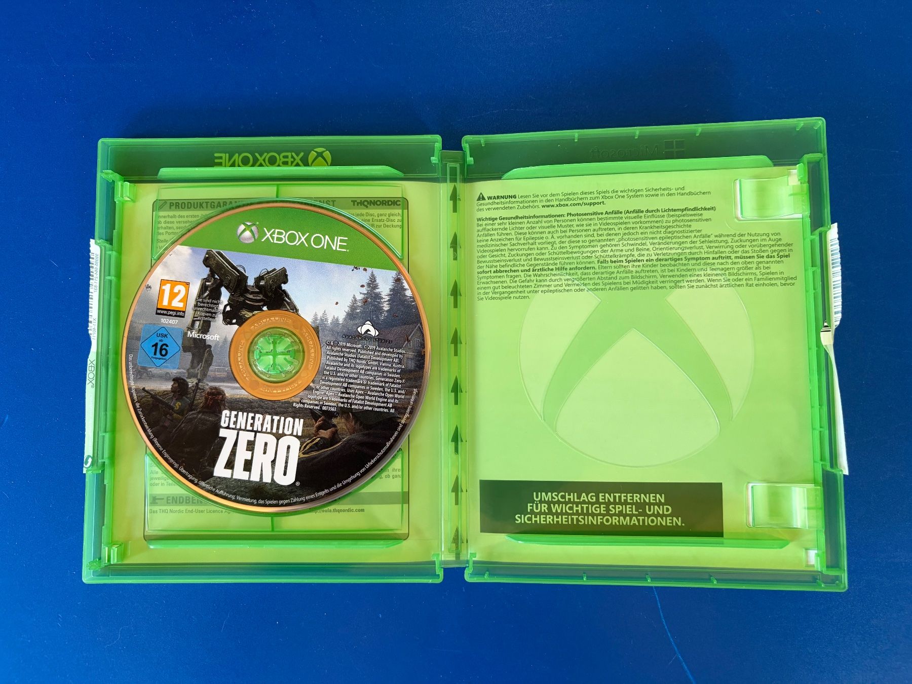 Microsoft Jeux: XBOX ONE Generation Zero – D'occasion à Chur par irog2021 1