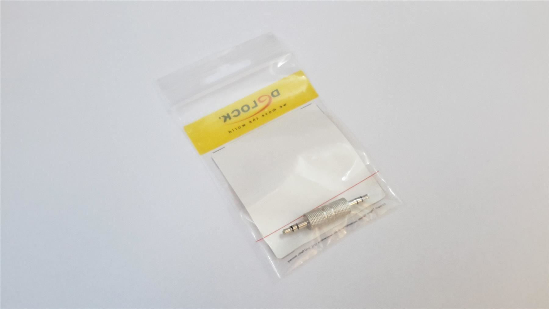 Unità & Adattatore: Adapter 3,5 mm Klinke Stecker beidseitig – Nuovo e nell'imballaggio originale da St. Gallen venduto da cointec 5