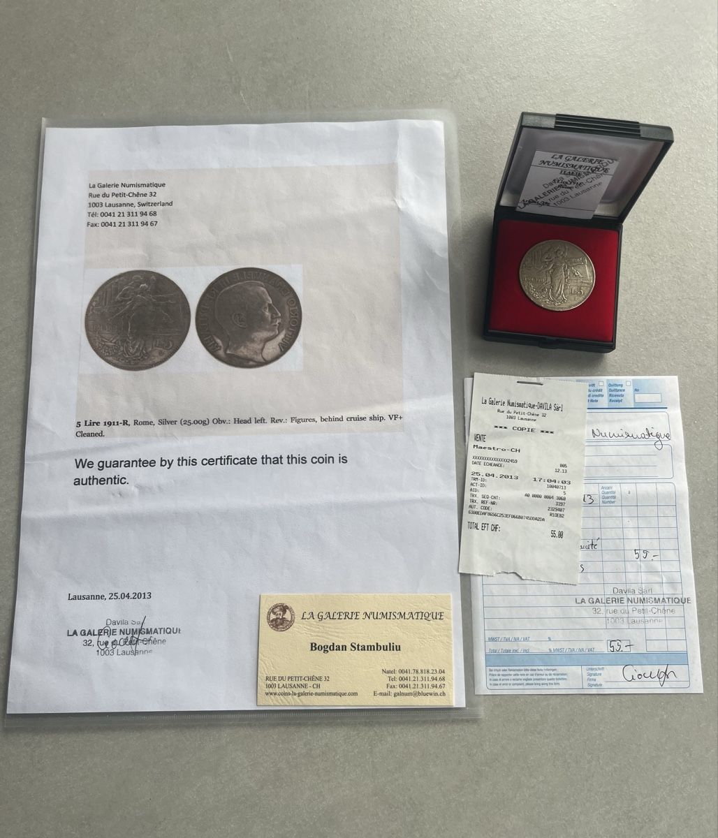 Tutti le monete: 5 Lire 1911 Vittorio Emanuele III – Usato da Moudon venduto da AndreSR89