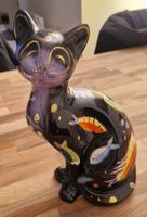Wunderschöne Katzenfigur aus Keramik (Deko/Kässeli/Spardose)