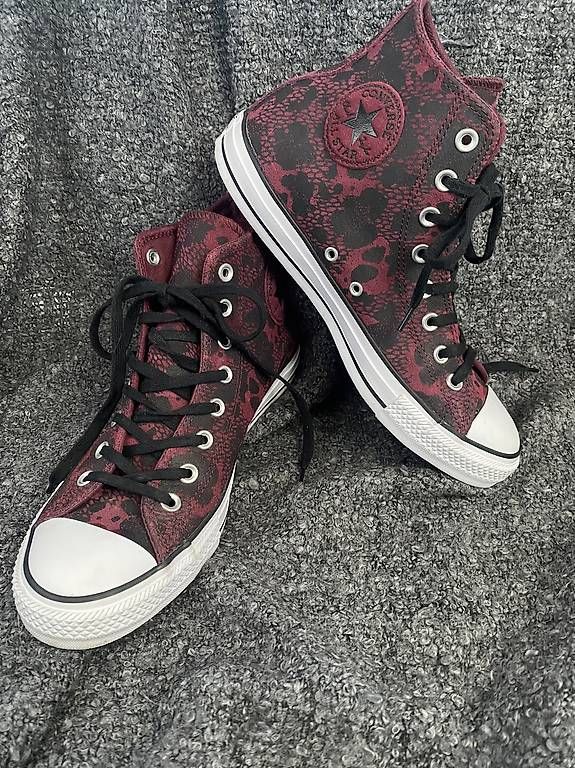 Converse Scarpe da uomo: Converse Bordeaux/Schwarz in Grösse 41.5 – Nuovo (secondo la descrizione) da Herrenschwanden venduto da ale_5ggz 2