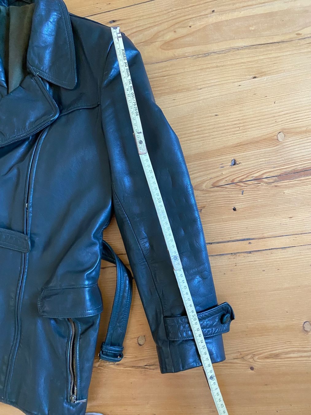 Giacche: Vintage Lederjacke aus den 60 er – Usato da Zürich venduto da leo0105 3