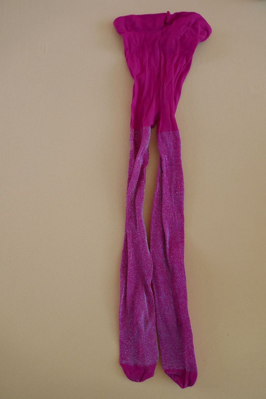 Calze & Collant: Elegante pinke Glitzerstrumpfhose Gr. 98 – Usato da Horgen venduto da Feli39