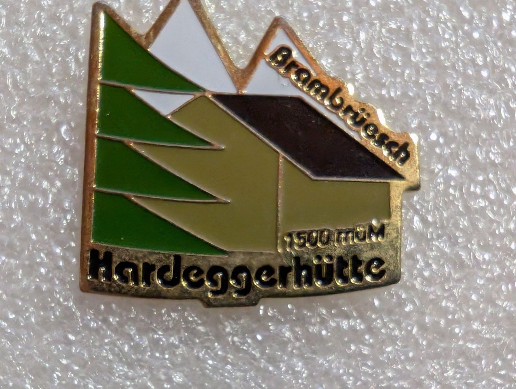 Placchette & Badge: Ansteckpin 149: Hardeggerhütte – Usato da Oppligen venduto da Pin-Fall-Shop