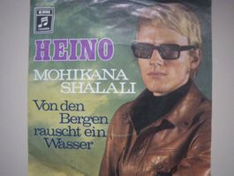 Vinyl Single Heino - Mohikana Shalali