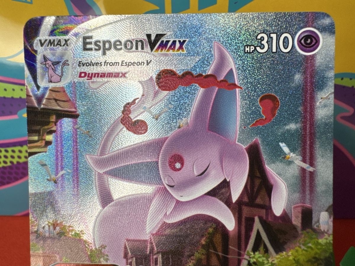 Pokémon Sammelbilder & Trading cards: POKÉMON / Espeon VMAX / Fusion Strike / Illustration 🇺🇸 – Gebraucht aus Herzogenbuchsee von TCG-High-Quality 2