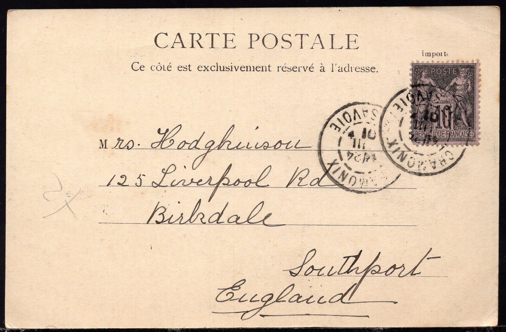 Cartoline postali: 8 Karten Chamonix  ( alle im Scan ) – Usato da Aarau venduto da kufi44 1