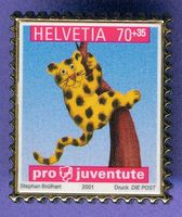 PTT  Pro Juventute 2001  70 Rappen