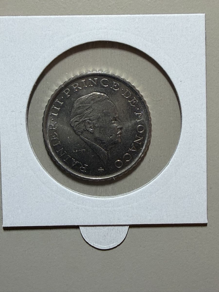 Tutti le monete: Monaco - 2 francs - 1979 - Rainier  – Usato da Payerne venduto da Mike1682 1
