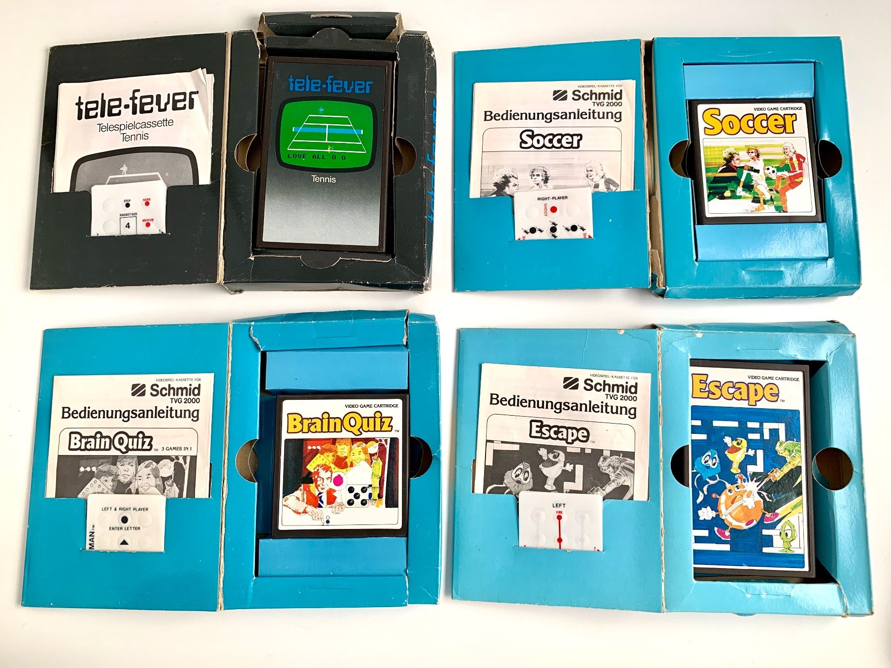 Consoles: Schmid TVG 2000 - Konsole + 4 Spiele – D'occasion à Kaiseraugst par Marsupower 6