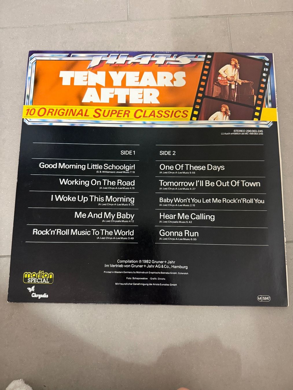 Dischi in vinile: Schallplatte / Ten Years after / 10 original super classics – Usato da Freidorf TG venduto da sarotiko 1