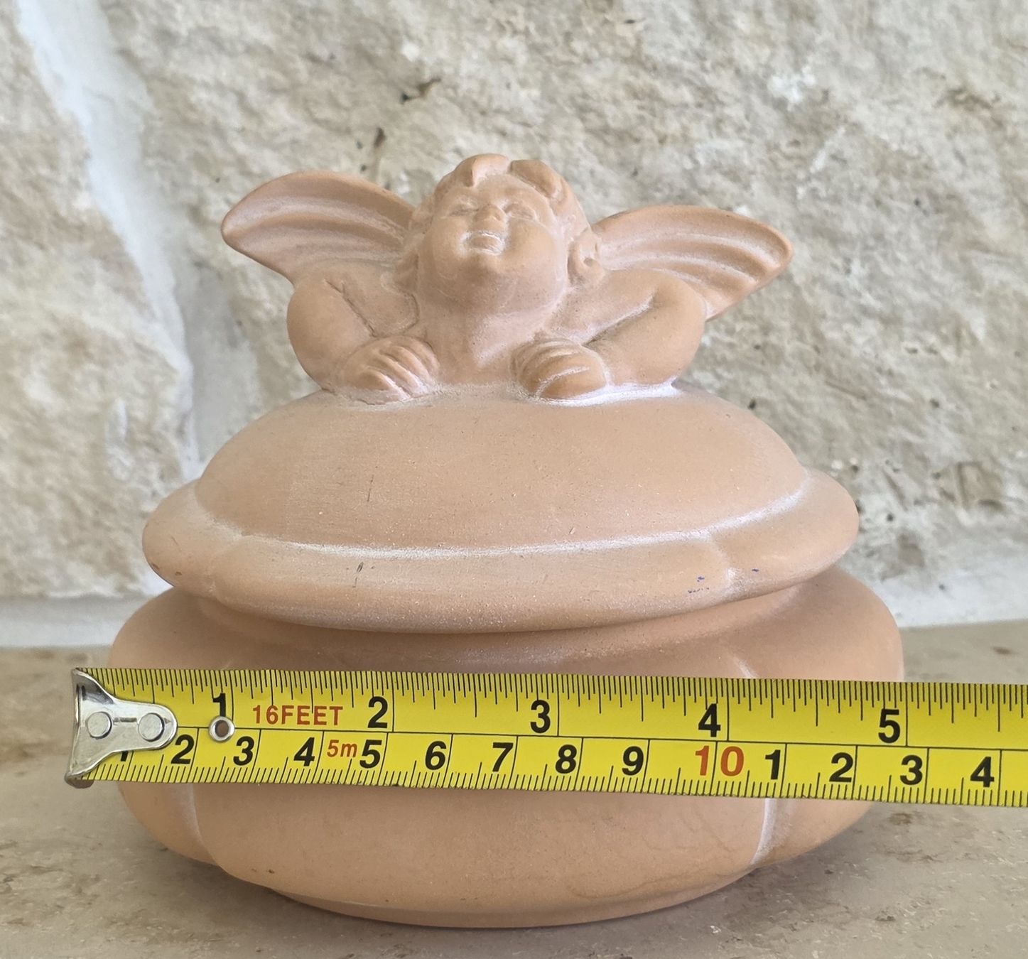 Altro in Decorazioni & Accessori: Terracottage Dose mit Putto Deckel  Neu – Nuovo (secondo la descrizione) da Rheinsulz venduto da Gilea 6