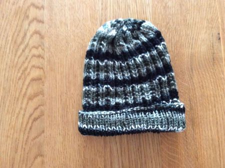 Handgestrickte Erwachsenen Mütze