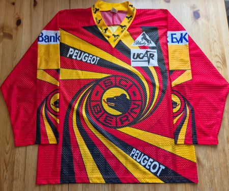 SC Bern Trikot Blacky Gr. XL SCB Eishockey Schweiz vintage