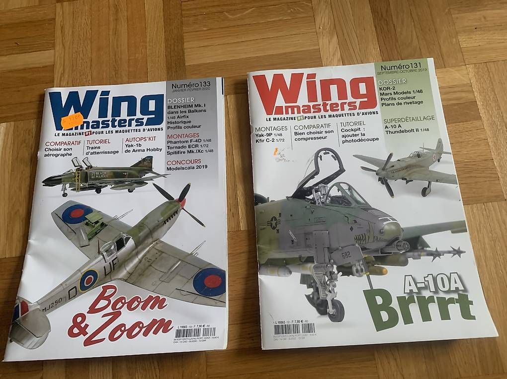 Riviste & Magazine: Revues Steel Masters/Wing Masters – Usato da Cossonay-Ville venduto da BRick73 4