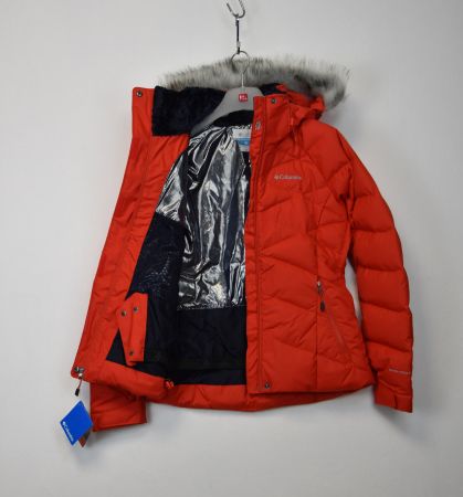 Columbia Damen  Skijacke DaunenJacke Winterjacke/rot/Gr.XS