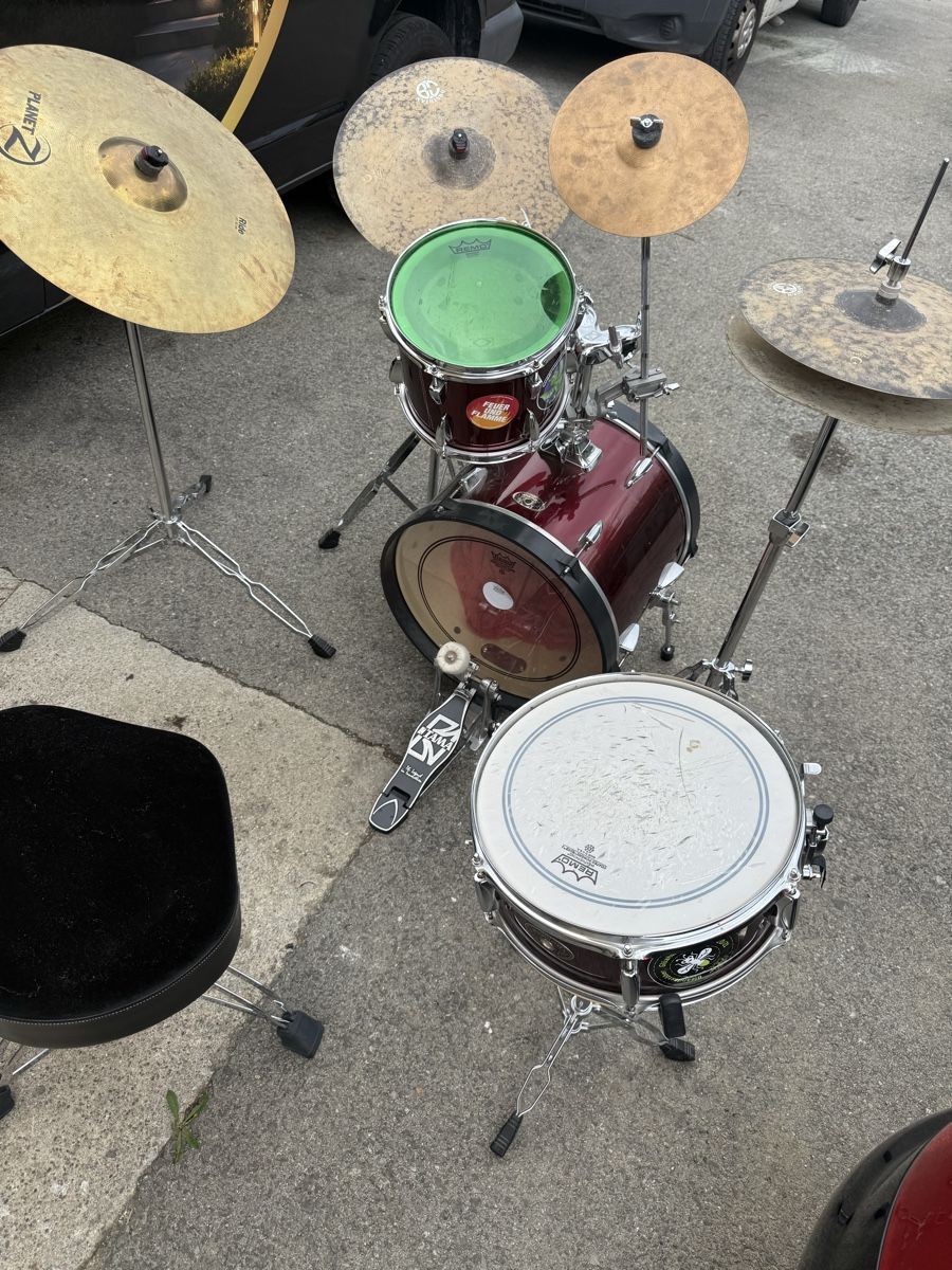 Musikinstrumente: Tama Schlagzeug Set mit Hocker gutem Zustand – Gebraucht aus Lüchingen von chb_8mm8 1