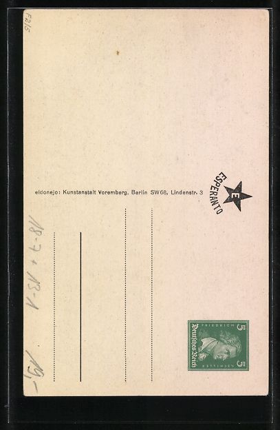 Cancelleria postale: Kufstein, Strateto, Infotext in Esperant – Usato da Berlin venduto da bartko-reher 1