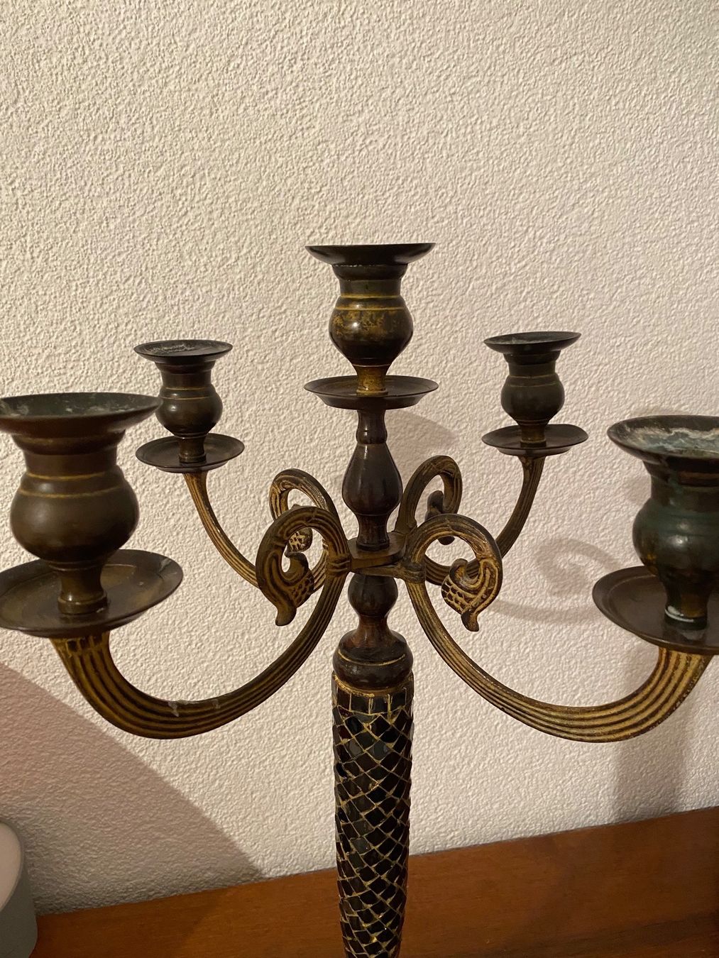 Kerzenständer: Kerzenständer 5-armig  53 cm x 35 cm – Gebraucht aus Buchs ZH von Sten7 1