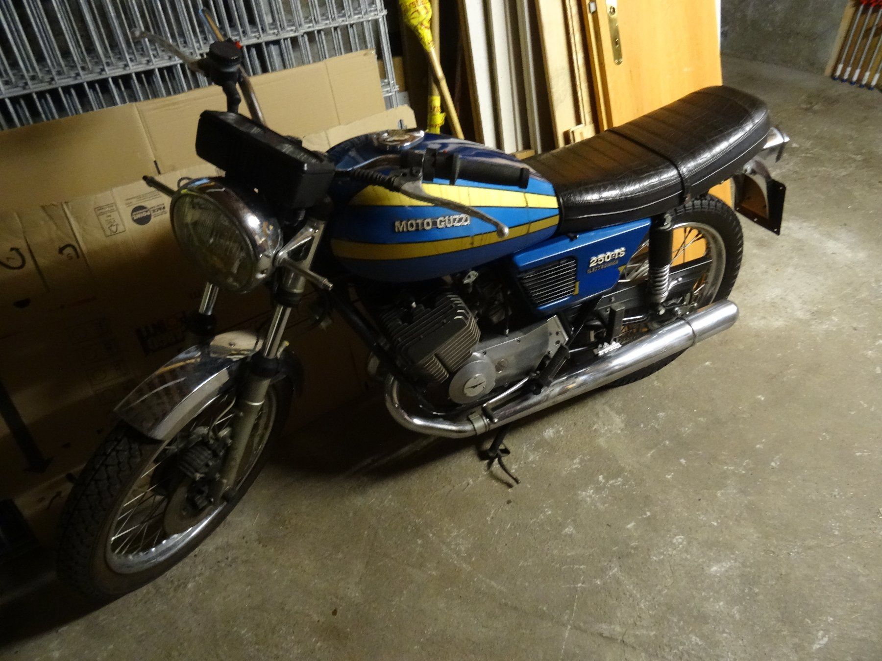 Moto Guzzi Strada: MOTO GUZZI  250 TS – Usato da Niederbipp venduto da mission55impossibile 4