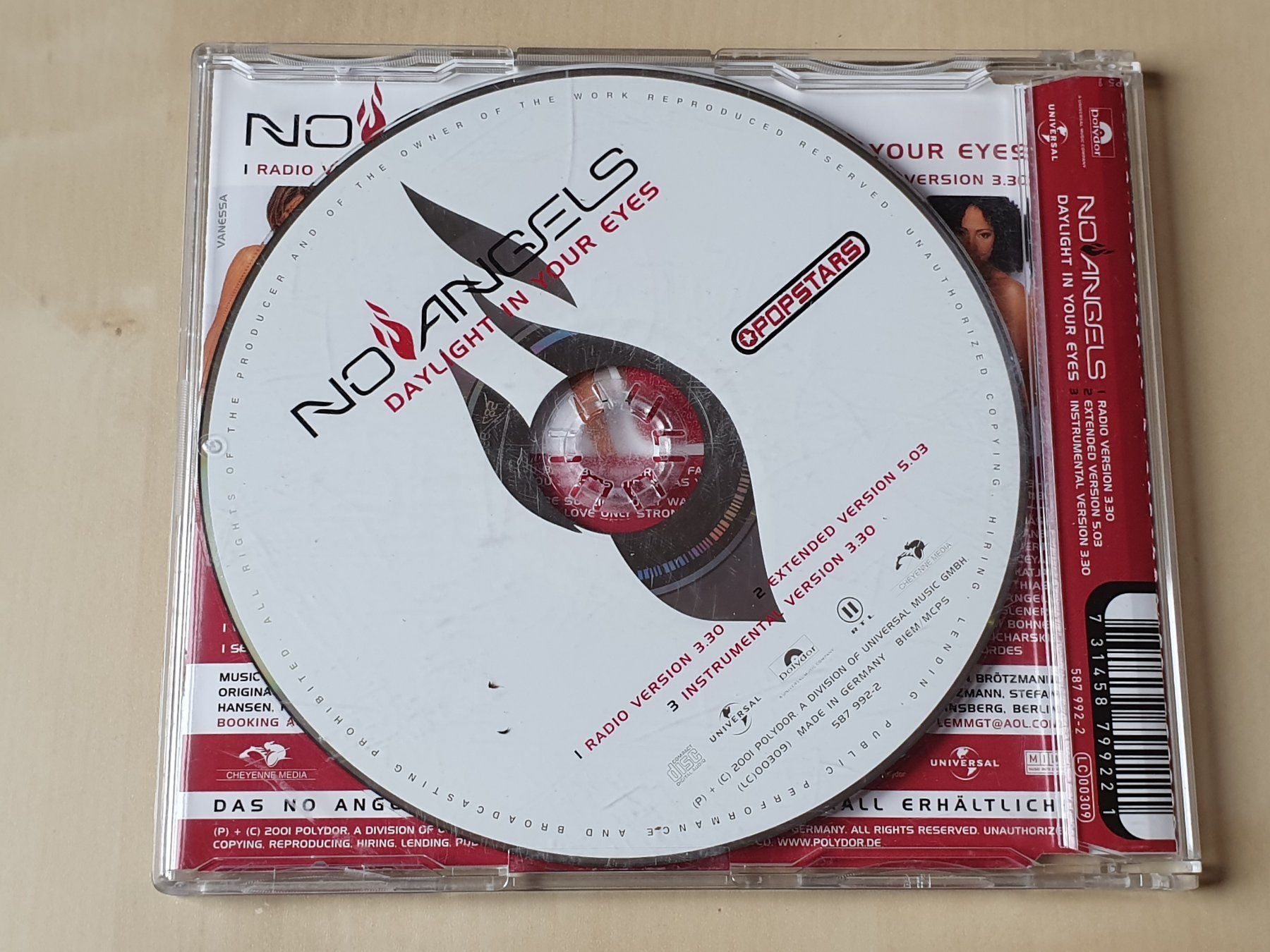 CDs: No Angels Daylight in your Eyes – Gebraucht aus Stansstad von collectorsshop 1
