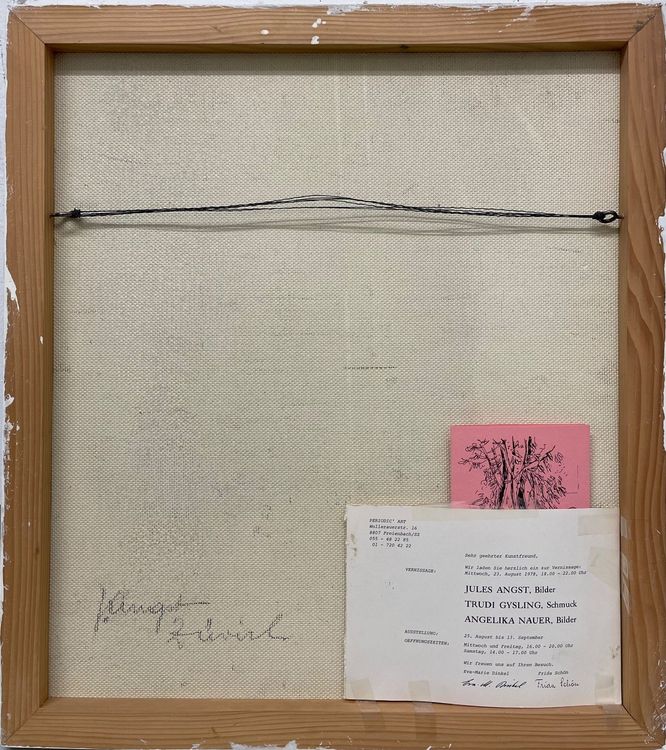 Jules Angst (19091989) Gemälde Kaufen auf Ricardo